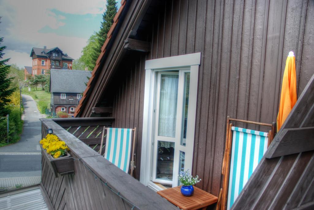 Pension&Café Abendröte Kurort Oybin Habitación foto